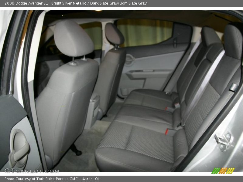 Bright Silver Metallic / Dark Slate Gray/Light Slate Gray 2008 Dodge Avenger SE