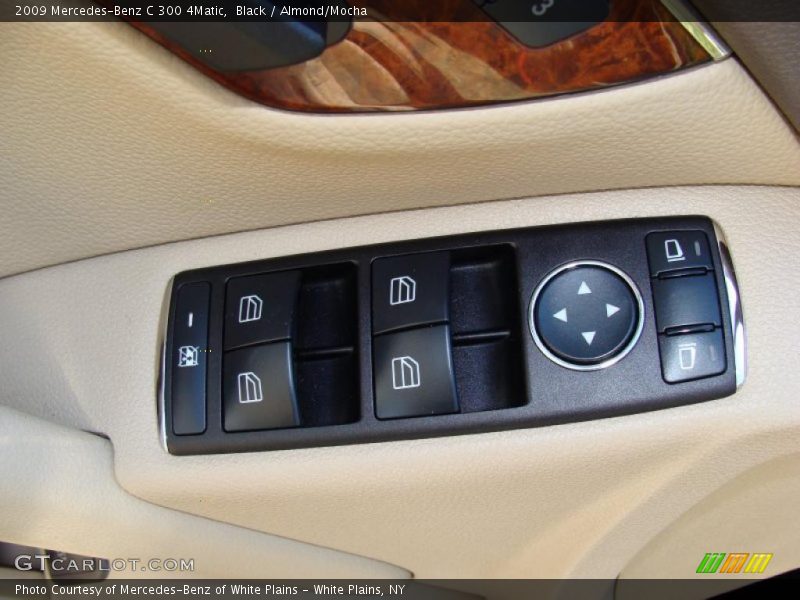 Black / Almond/Mocha 2009 Mercedes-Benz C 300 4Matic