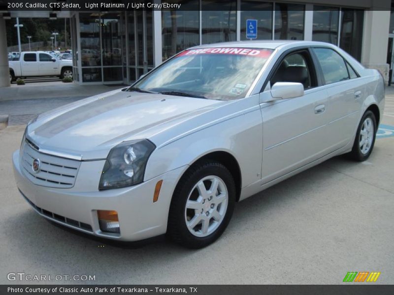 Light Platinum / Light Gray/Ebony 2006 Cadillac CTS Sedan