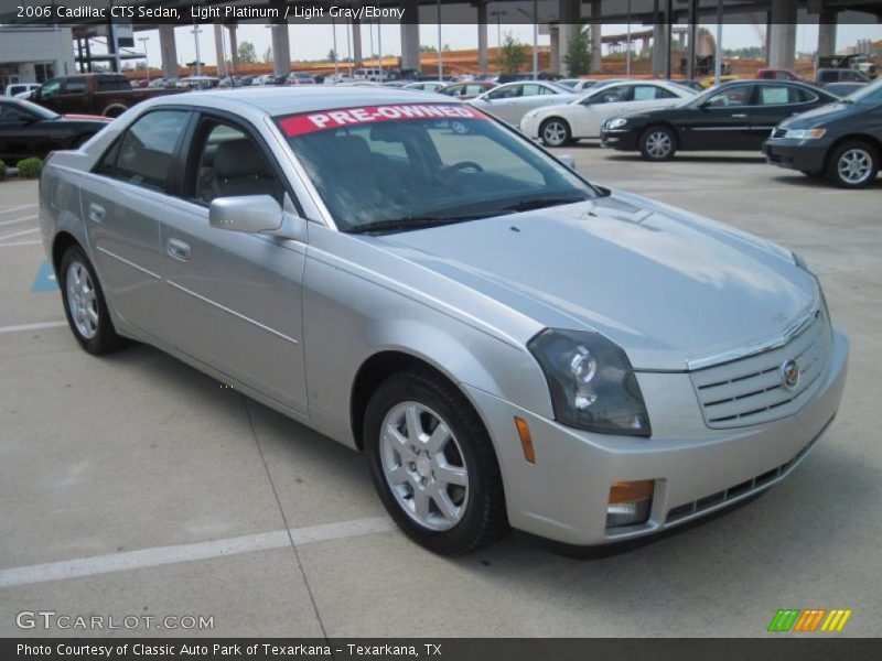 Light Platinum / Light Gray/Ebony 2006 Cadillac CTS Sedan