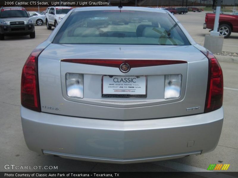 Light Platinum / Light Gray/Ebony 2006 Cadillac CTS Sedan