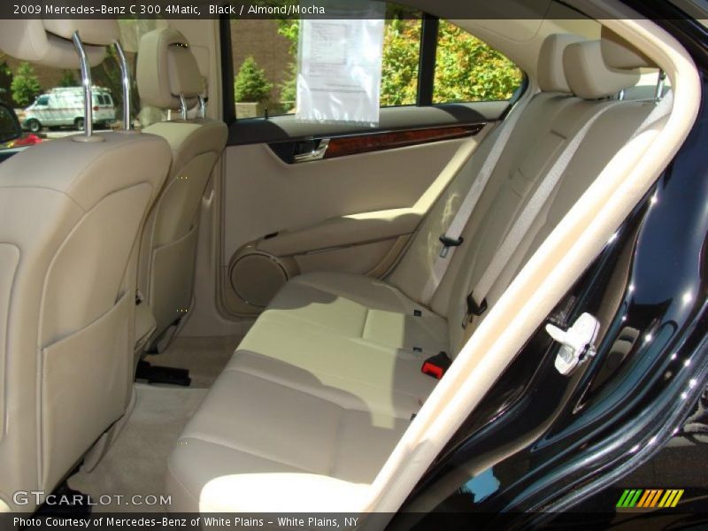 Black / Almond/Mocha 2009 Mercedes-Benz C 300 4Matic