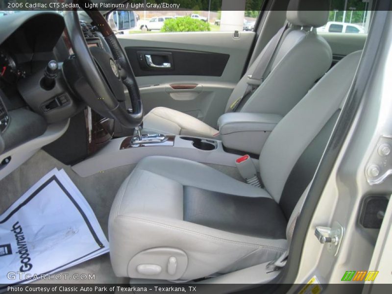 Light Platinum / Light Gray/Ebony 2006 Cadillac CTS Sedan