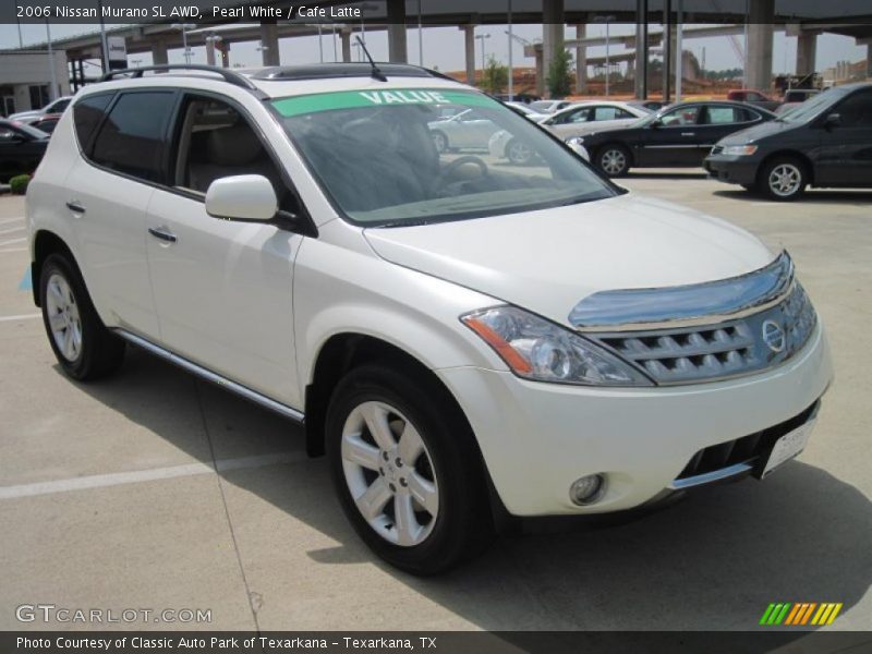 Pearl White / Cafe Latte 2006 Nissan Murano SL AWD
