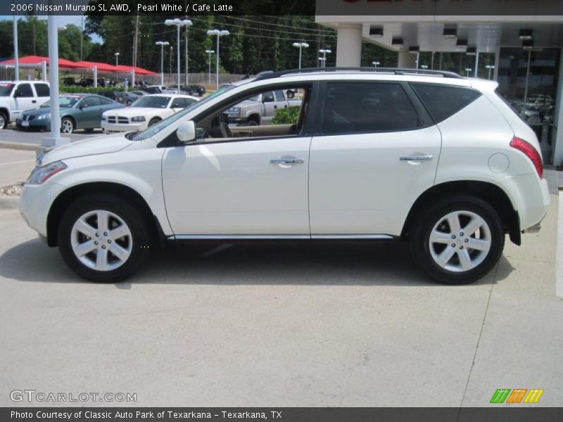 Pearl White / Cafe Latte 2006 Nissan Murano SL AWD