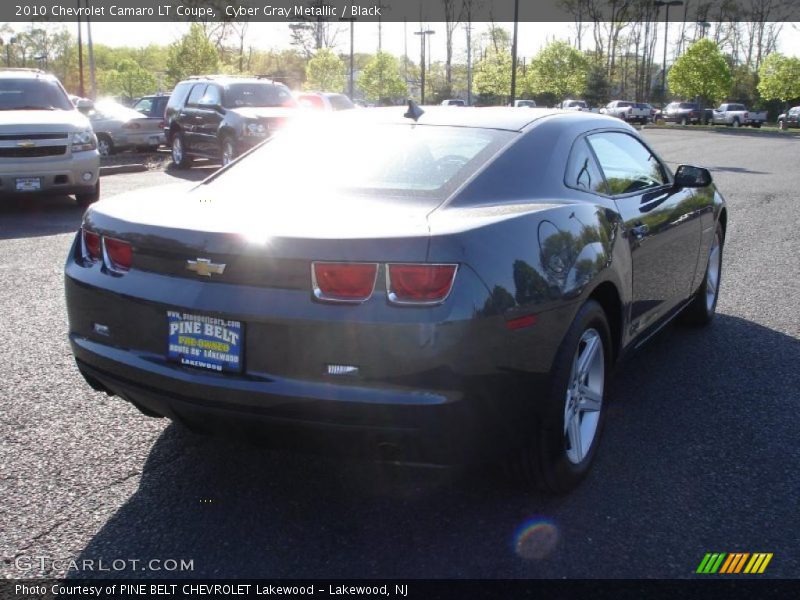 Cyber Gray Metallic / Black 2010 Chevrolet Camaro LT Coupe