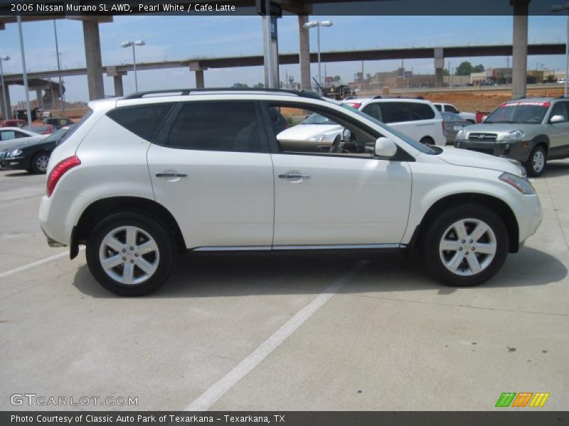 Pearl White / Cafe Latte 2006 Nissan Murano SL AWD