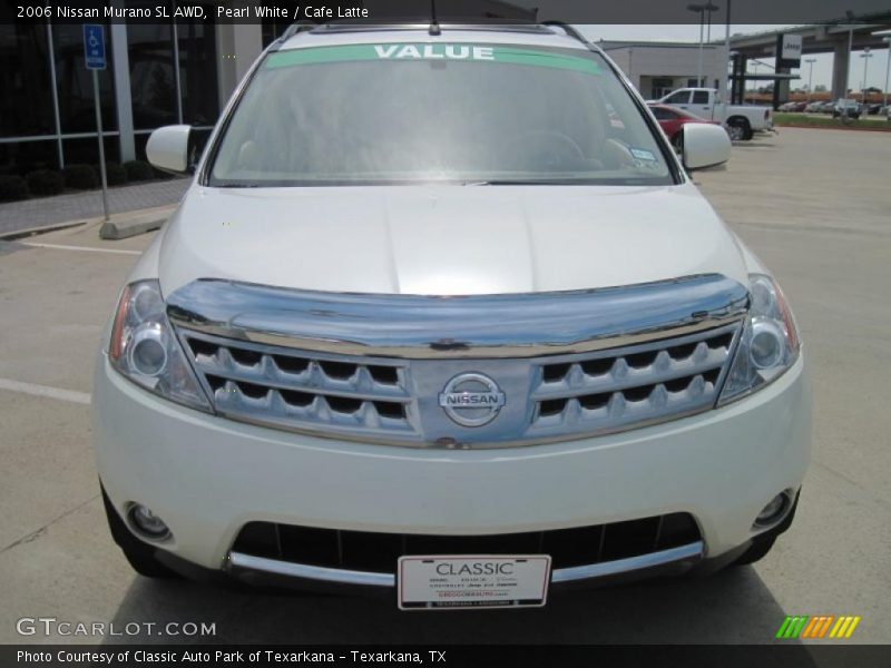 Pearl White / Cafe Latte 2006 Nissan Murano SL AWD