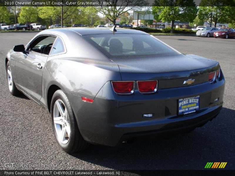 Cyber Gray Metallic / Black 2010 Chevrolet Camaro LT Coupe