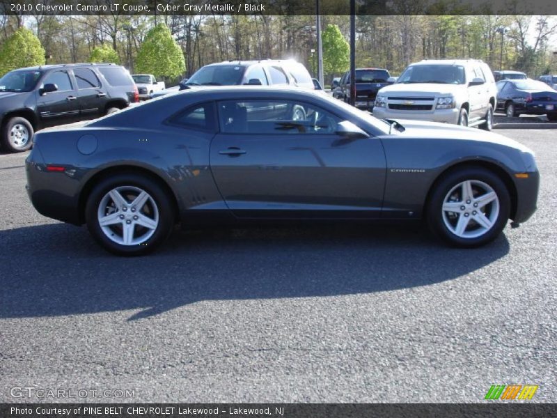 Cyber Gray Metallic / Black 2010 Chevrolet Camaro LT Coupe