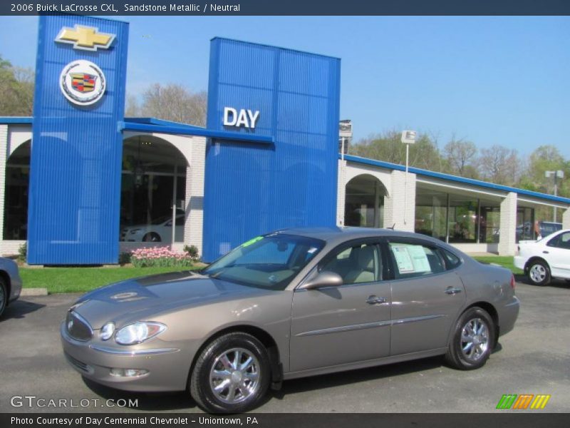 Sandstone Metallic / Neutral 2006 Buick LaCrosse CXL