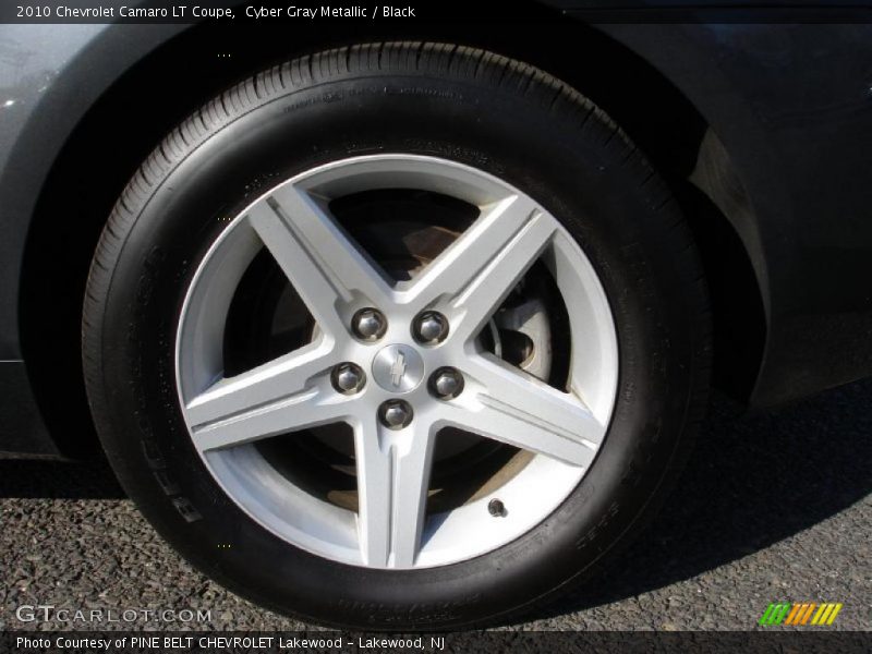 Cyber Gray Metallic / Black 2010 Chevrolet Camaro LT Coupe