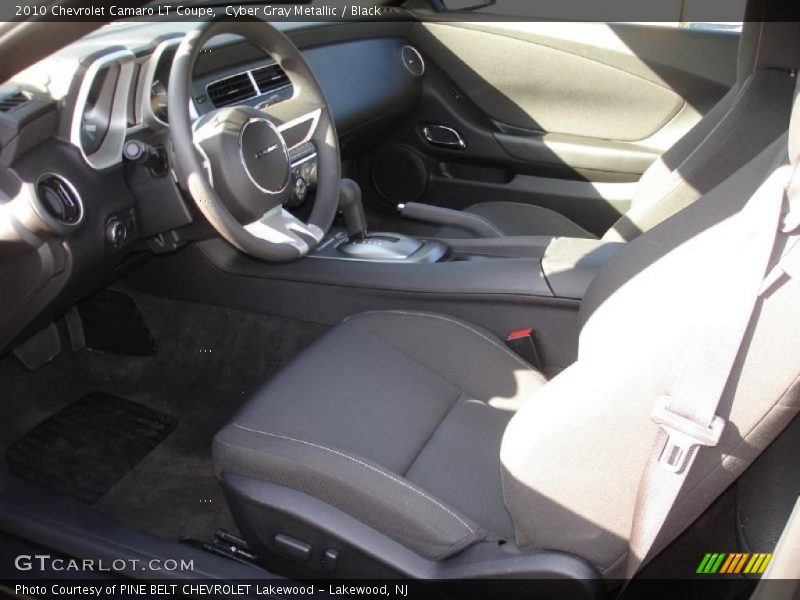 Cyber Gray Metallic / Black 2010 Chevrolet Camaro LT Coupe