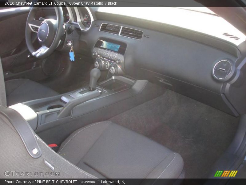 Cyber Gray Metallic / Black 2010 Chevrolet Camaro LT Coupe