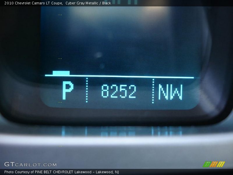Cyber Gray Metallic / Black 2010 Chevrolet Camaro LT Coupe