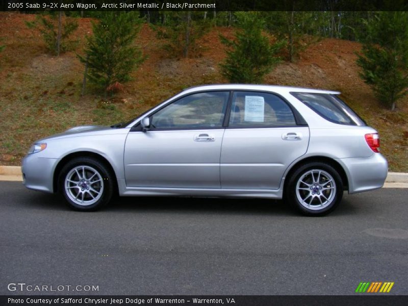  2005 9-2X Aero Wagon Arctic Silver Metallic