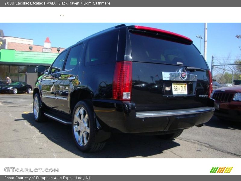Black Raven / Light Cashmere 2008 Cadillac Escalade AWD