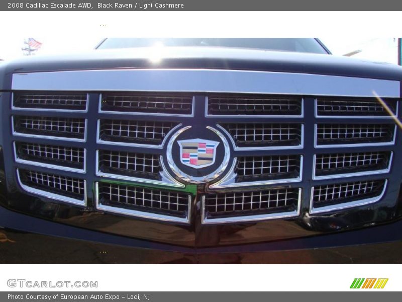 Black Raven / Light Cashmere 2008 Cadillac Escalade AWD