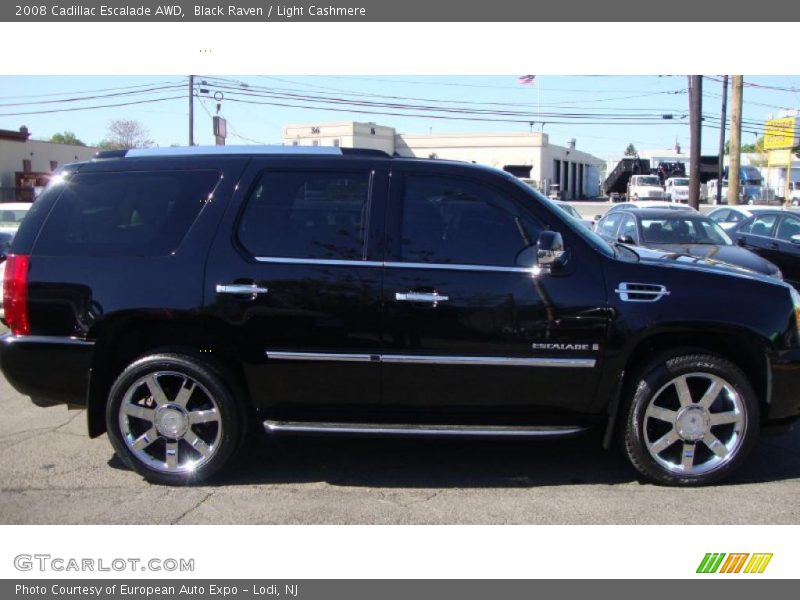 Black Raven / Light Cashmere 2008 Cadillac Escalade AWD