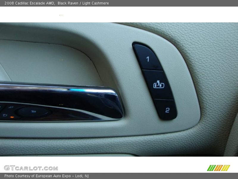 Black Raven / Light Cashmere 2008 Cadillac Escalade AWD