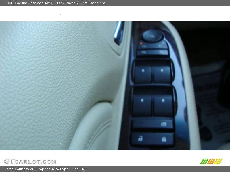 Black Raven / Light Cashmere 2008 Cadillac Escalade AWD