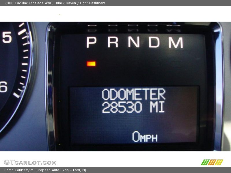 Black Raven / Light Cashmere 2008 Cadillac Escalade AWD