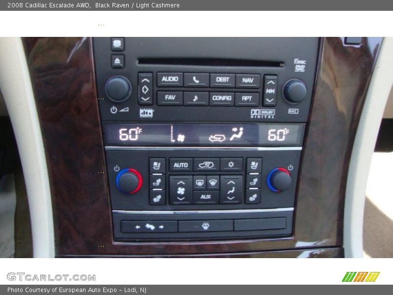Black Raven / Light Cashmere 2008 Cadillac Escalade AWD