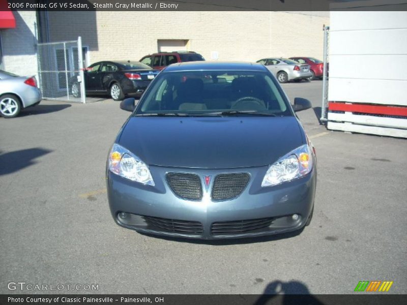 Stealth Gray Metallic / Ebony 2006 Pontiac G6 V6 Sedan