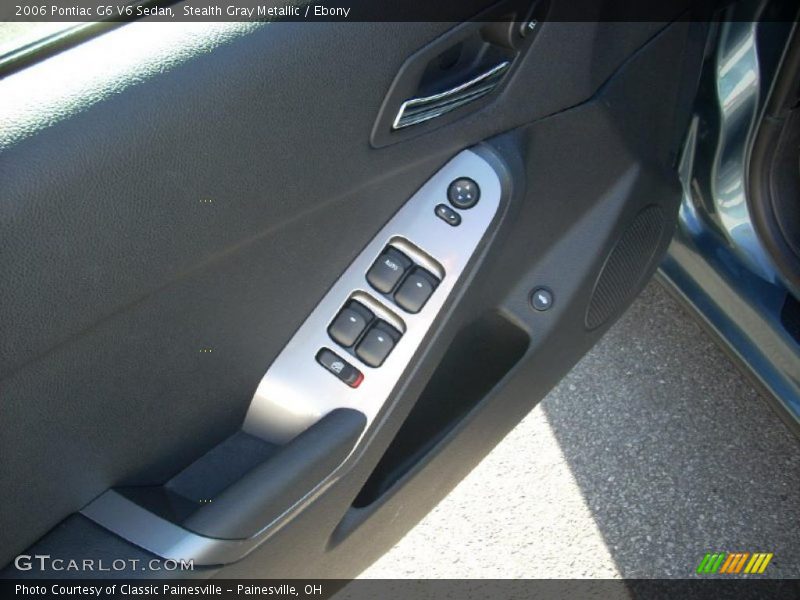 Stealth Gray Metallic / Ebony 2006 Pontiac G6 V6 Sedan