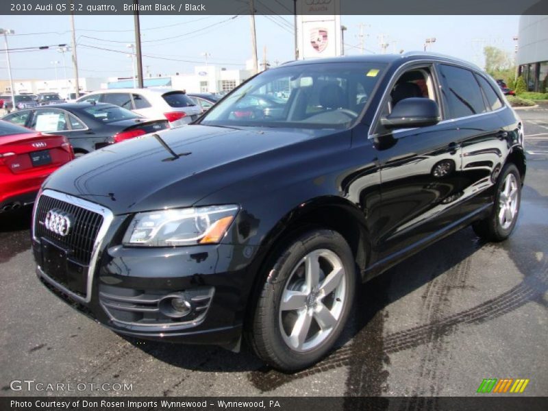 Brilliant Black / Black 2010 Audi Q5 3.2 quattro