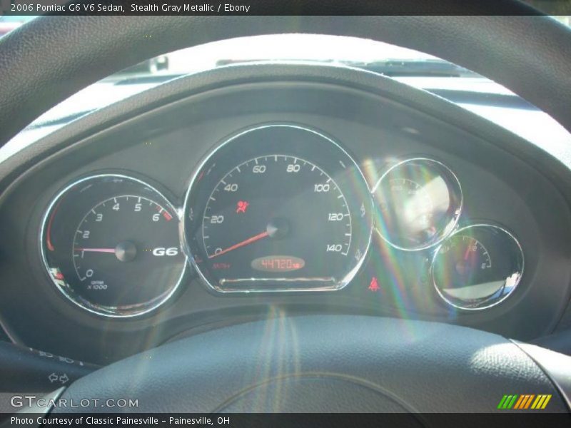 Stealth Gray Metallic / Ebony 2006 Pontiac G6 V6 Sedan