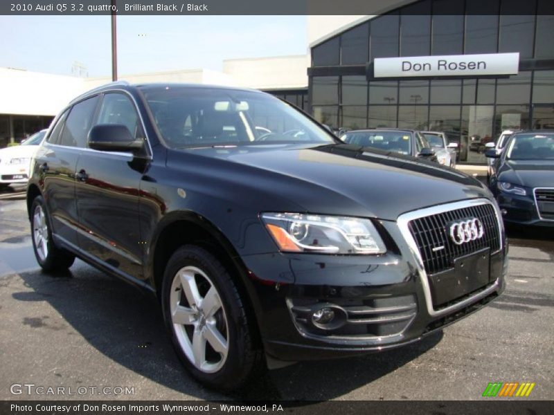 Brilliant Black / Black 2010 Audi Q5 3.2 quattro
