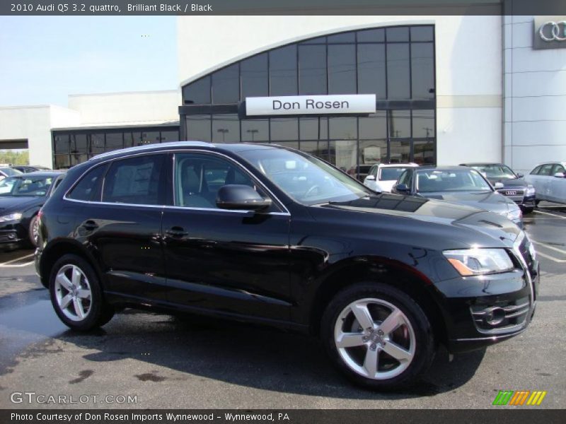 Brilliant Black / Black 2010 Audi Q5 3.2 quattro