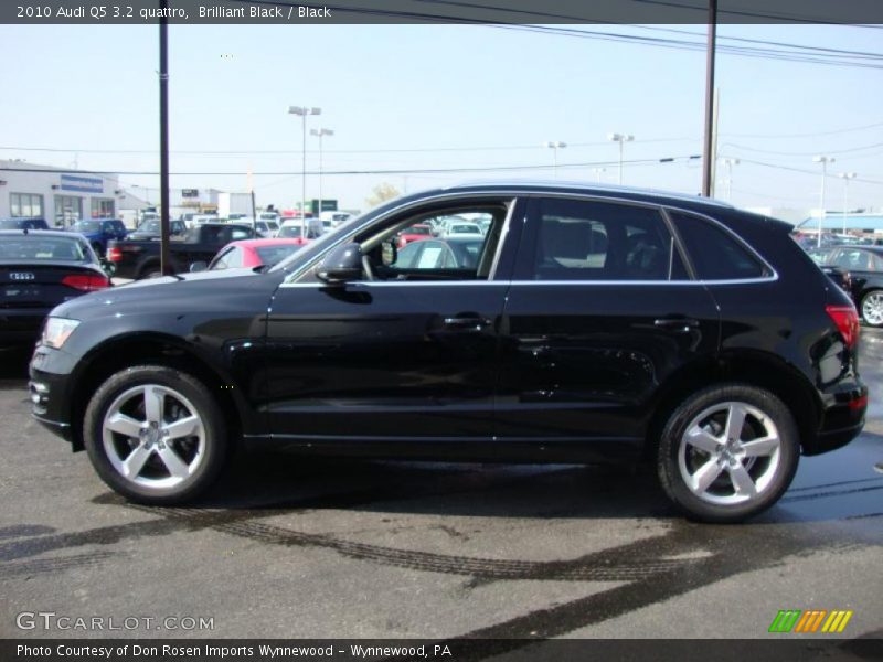 Brilliant Black / Black 2010 Audi Q5 3.2 quattro