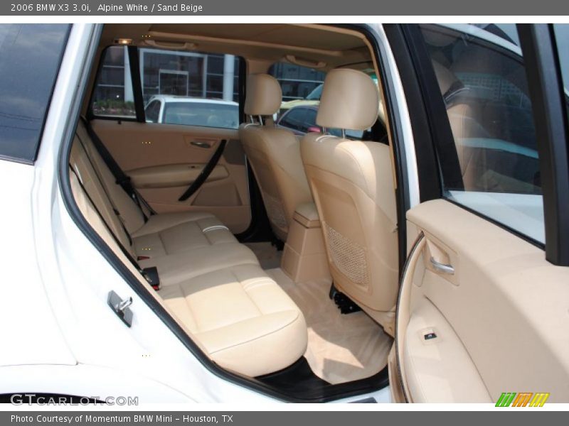 Alpine White / Sand Beige 2006 BMW X3 3.0i