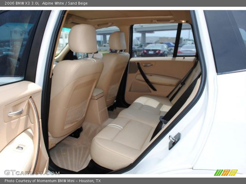 Alpine White / Sand Beige 2006 BMW X3 3.0i