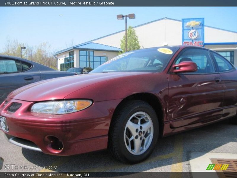 Redfire Metallic / Graphite 2001 Pontiac Grand Prix GT Coupe