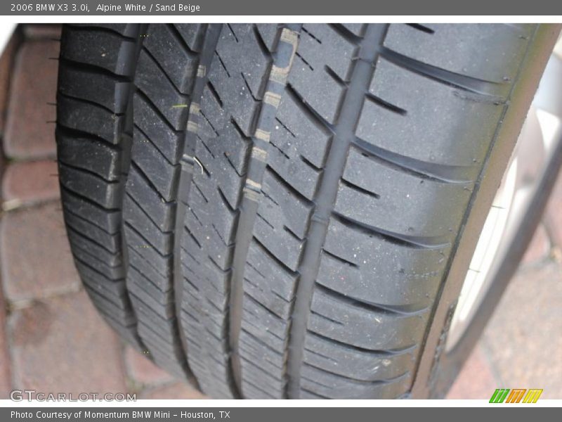 Alpine White / Sand Beige 2006 BMW X3 3.0i
