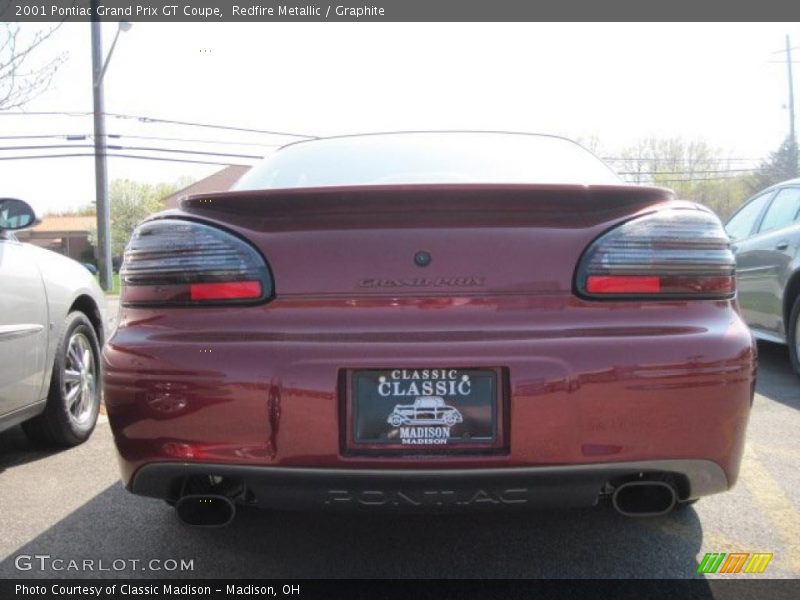 Redfire Metallic / Graphite 2001 Pontiac Grand Prix GT Coupe