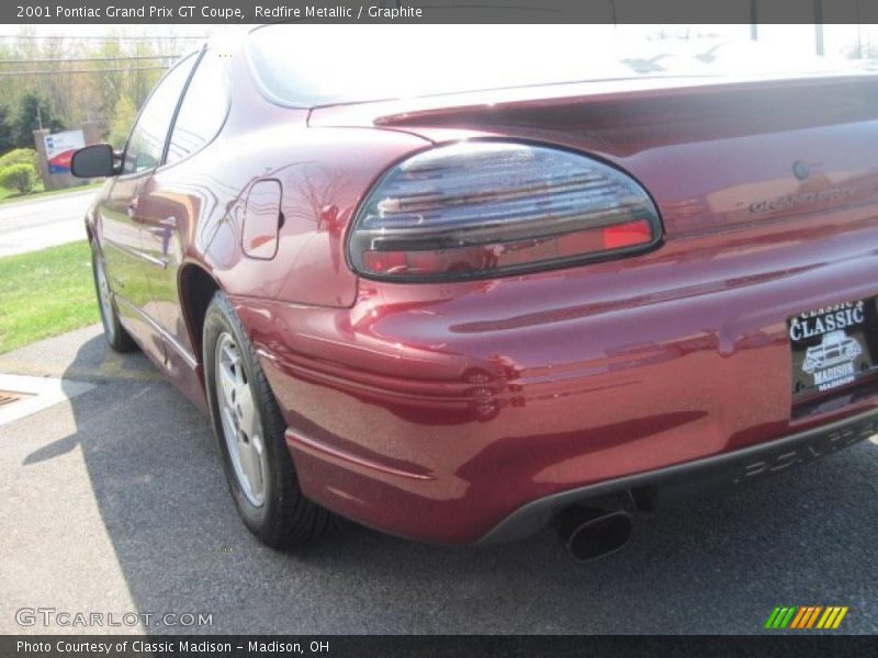 Redfire Metallic / Graphite 2001 Pontiac Grand Prix GT Coupe