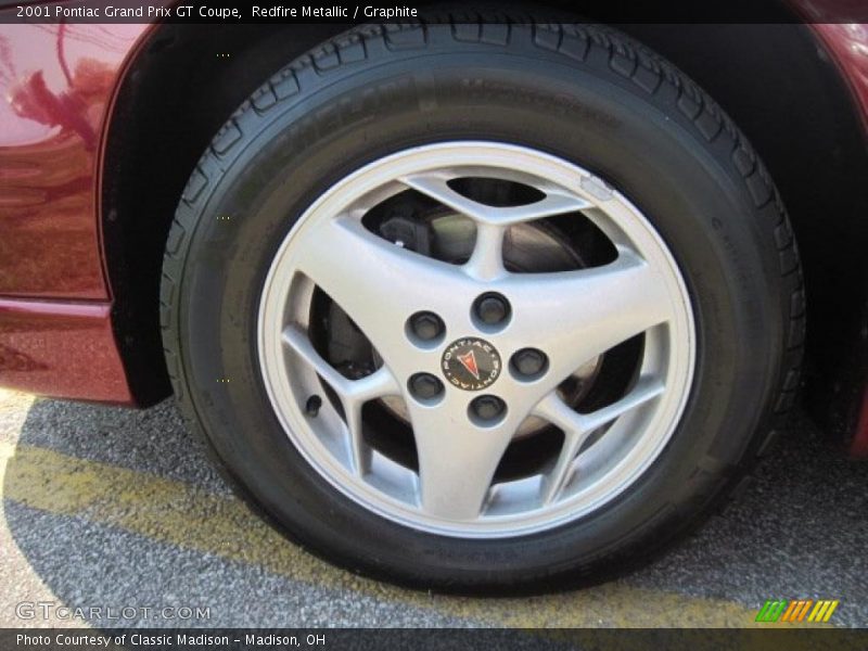 Redfire Metallic / Graphite 2001 Pontiac Grand Prix GT Coupe