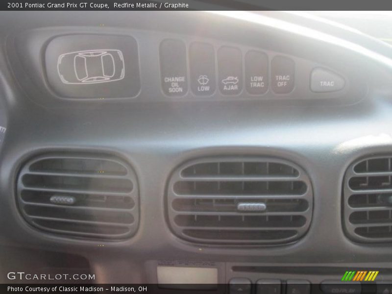 Redfire Metallic / Graphite 2001 Pontiac Grand Prix GT Coupe