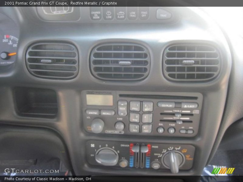 Redfire Metallic / Graphite 2001 Pontiac Grand Prix GT Coupe