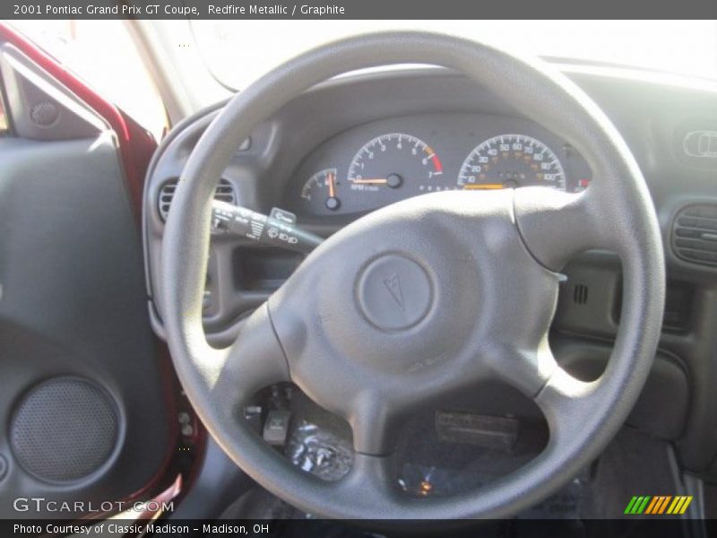 Redfire Metallic / Graphite 2001 Pontiac Grand Prix GT Coupe