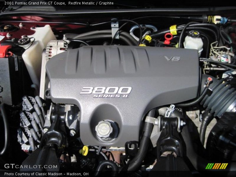 Redfire Metallic / Graphite 2001 Pontiac Grand Prix GT Coupe