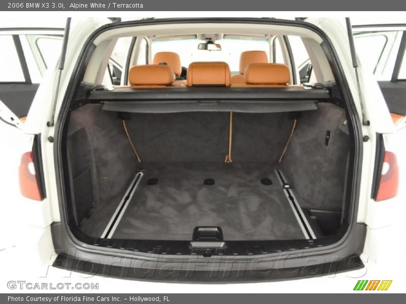 Alpine White / Terracotta 2006 BMW X3 3.0i