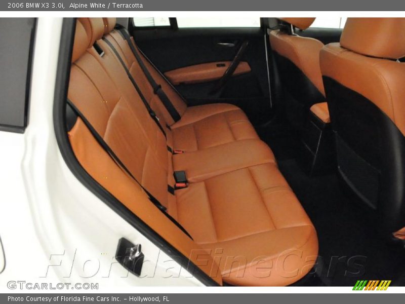 Alpine White / Terracotta 2006 BMW X3 3.0i