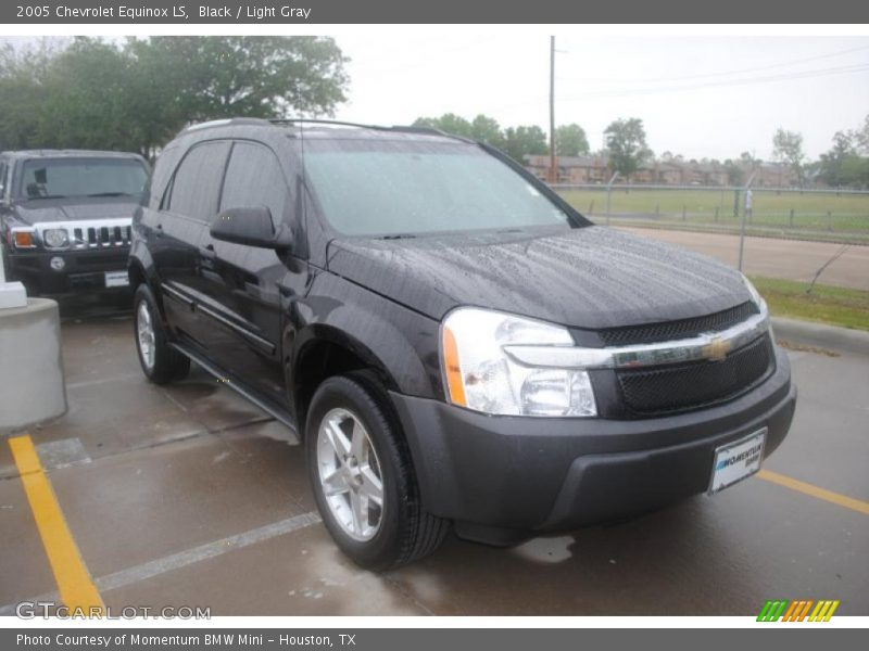 Black / Light Gray 2005 Chevrolet Equinox LS