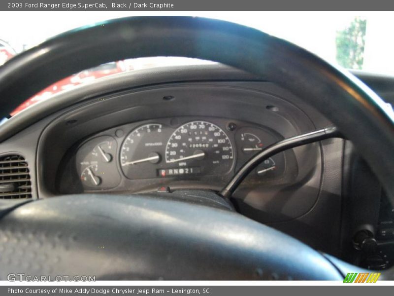 Black / Dark Graphite 2003 Ford Ranger Edge SuperCab