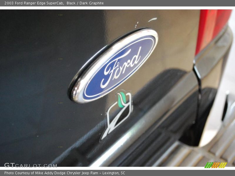 Black / Dark Graphite 2003 Ford Ranger Edge SuperCab